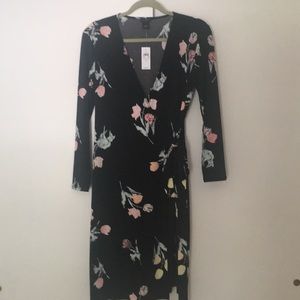Ann Taylor floral wrap dress NWT Size 2.